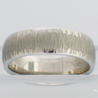 palladium chisel-hammered compressed band with shiny borders